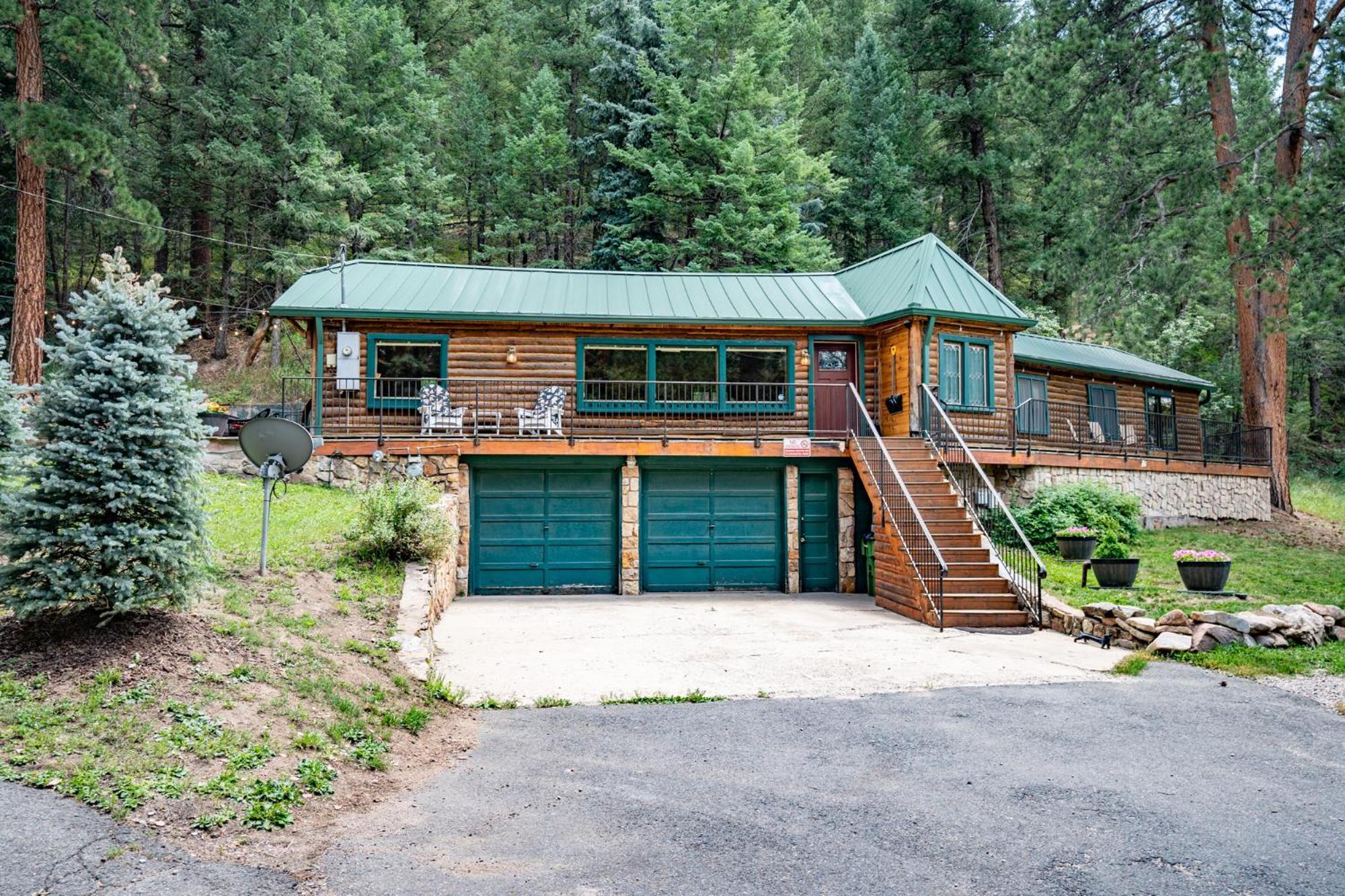 Colorado Bear Creek Cabins 常青城 客房 照片